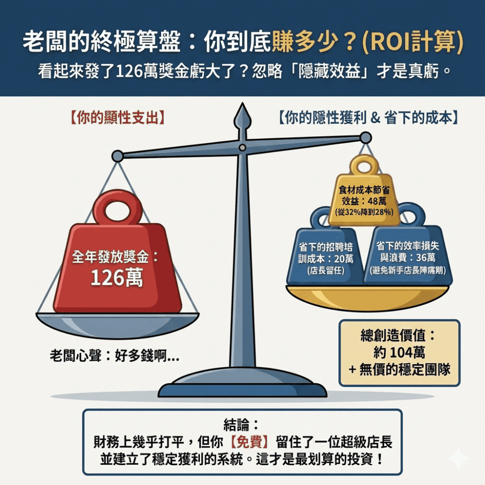 看起來發了 126 萬獎金虧大了？忽略「隱藏效益」才是真虧